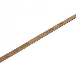 Pre Owned حزام فالنتينو سكيني جلد مرصع أسود 75 سم