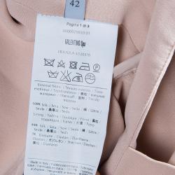 Pre Owned Valentino Nude Evening Gown M