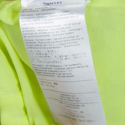 Valentino Yellow Lace Shorts S