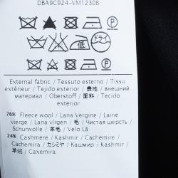 Pre Owned Valentino Black Embroidered Cardigan L