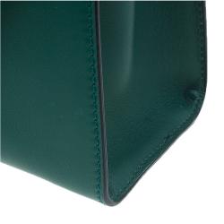 Pre Owned Valentino Green Leather My Rockstud Single Handle Satchel