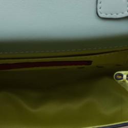 Pre Owned Valentino Tri Color Leather Rockstud Saddle Crossbody Bag