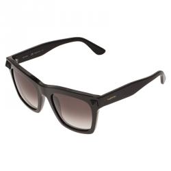 مملوكة مسبقًا Valentino Black Rockstud Oversized Square Sunglasses 