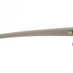 Pre Owned Valentino White V104S Cat Eye Sunglasses