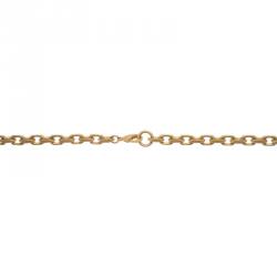 Pre Owned Valentino Libra Gold Tone Long Necklace