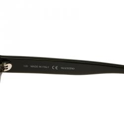 Pre Owned نظارة شمسية فالنتينو وايفرار V690SR مزينة بالراينستون خضراء