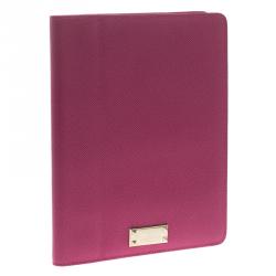 Pre Owned Valentino Pink Leather iPad Case