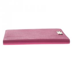 Pre Owned Valentino Pink Leather iPad Case