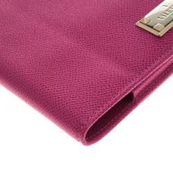 Pre Owned Valentino Pink Leather iPad Case