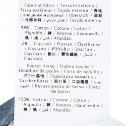 Pre Owned Valentino Indigo Dark Wash Denim Top Stitch Detail Boot Cut Jeans M