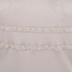 Pre Owned Valentino Beige Embellished Top M