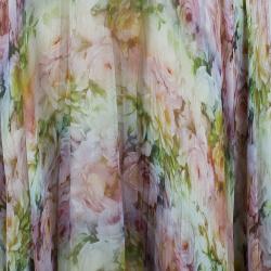 Pre Owned Valentino Floral Print Maxi Skirt S