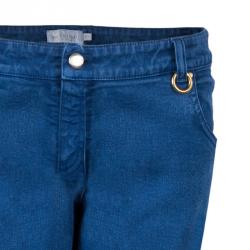 Pre Owned Valentino Blue Denim Jeans M