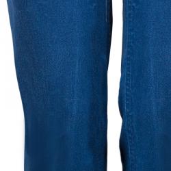 Pre Owned Valentino Blue Denim Jeans M