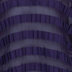 Pre Owned Valentino Purple Silk Top M