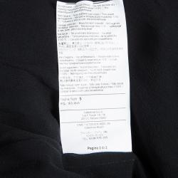 Pre Owned جاكيت فالنتينو أزرق كحلي صوف فليس مزخرف S