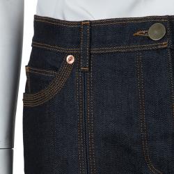 Pre Owned Valentino Indigo Dark Wash Denim Jeans M
