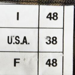 Pre Owned Valentino Multicolor Butterfly Printed Silk Pyjama Set M