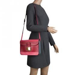 Pre Owned Valentino Multicolor Leather Rivet Shoulder Bag