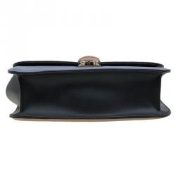 Pre Owned Valentino Multicolor Leather Rockstud Medium Glam Lock Flap Bag