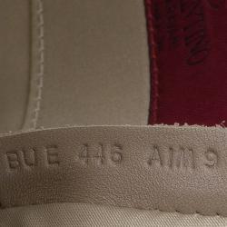 مملوكة مسبقًا Valentino Purple Python Chain Shoulder Bag