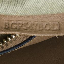 Pre Owned Valentino Beige Leather Rockstud Dome Double Handle Bag