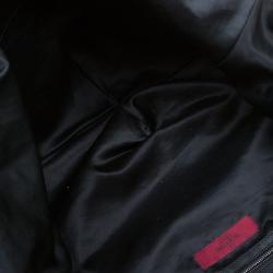 Pre Owned Valentino Black Nappa Leather Folie Bow Hobo