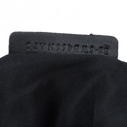 Pre Owned Valentino Black Nappa Leather Folie Bow Hobo