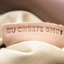 Pre Owned Valentino Leopard Print Calf Hair Bow Shoulder Bag