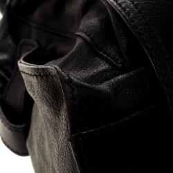 Pre Owned Valentino Black Leather Satchel