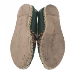 Pre Owned حذاء فالنتينو جلد إسبادريه مزخرف مقاس 38