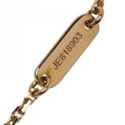 مملوكة مسبقًا Van Cleef & Arpels Sweet Alhambra Carnelian Clover Rose Gold Bracelet