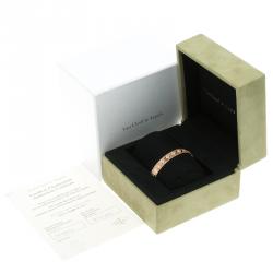 مملوكة مسبقًا Van Cleef & Arpels Perlee Clover 18k Rose Gold Bracelet M
