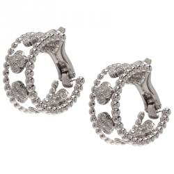 مملوكة مسبقًا أقراط فان كليف أند أربلز بيرلي كلوفر ألماس وذهب أصفر 