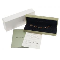 Pre Owned أسورة فان كليف آند اربلز فينتدج ألهامبرا 5 عقيق أحمر ذهب أصفر