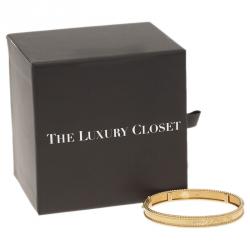 Pre Owned سوار فان كليف آند اربلز بيرليه سجننتشر ذهب أصفر