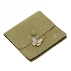 Van Cleef & Arpels Butterfly Diamond Mother of Pearl Gold Charm