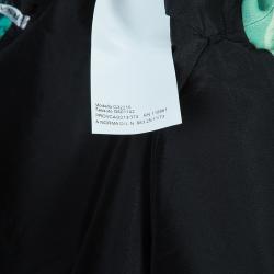 Pre Owned فستان فيرساتشي كولكشن بلا أكمام نقوش متعددة الألوان M