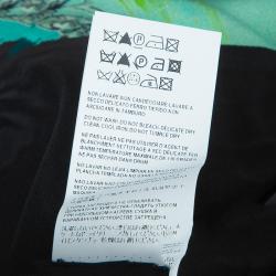 Pre Owned فستان فيرساتشي كولكشن بلا أكمام نقوش متعددة الألوان M