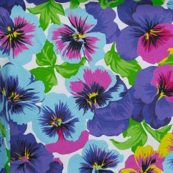 Pre Owned Versace Multicolor Floral Print Sleeveless Dress M