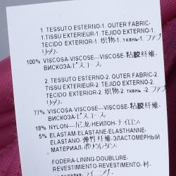 مملوكة مسبقًا فستان فرساتشي فوشيا بطيات واسع