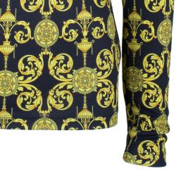 Pre Owned Versace Baroque-Print Top M