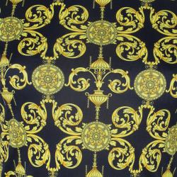 Pre Owned Versace Baroque-Print Top M