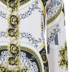 Pre Owned فستان فيرساتشي حرير متعدد الألوان M