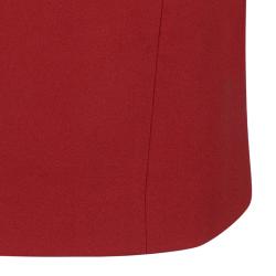 Pre Owned Versace Collection Red Pencil Skirt M