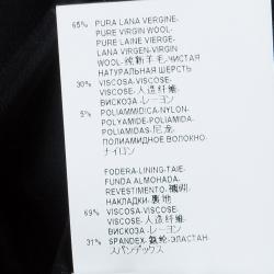 Pre Owned Versace Collection Red Pencil Skirt M