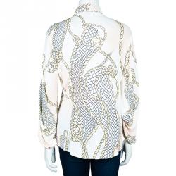 Pre Owned Versace Collection Multicolor Top L