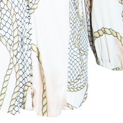 Pre Owned Versace Collection Multicolor Top L