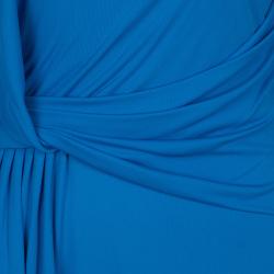 مملوكة مسبقًا فستان فيرساتشي كولكشن أزرق تركواز M