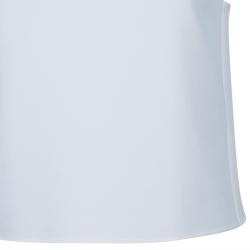 Pre Owned توب فيرساتشي أبيض بأكمام قصيرة S